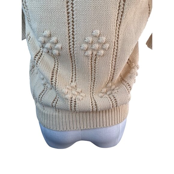 ZARA Medium Dark Beige Vintage Knit Sweater - Picture 6 of 13